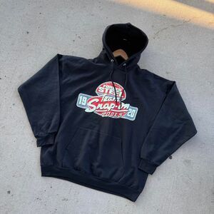 Y2K 2000’s Team Snap-On Tools Black Baggy Hoodie Men’s Size XL